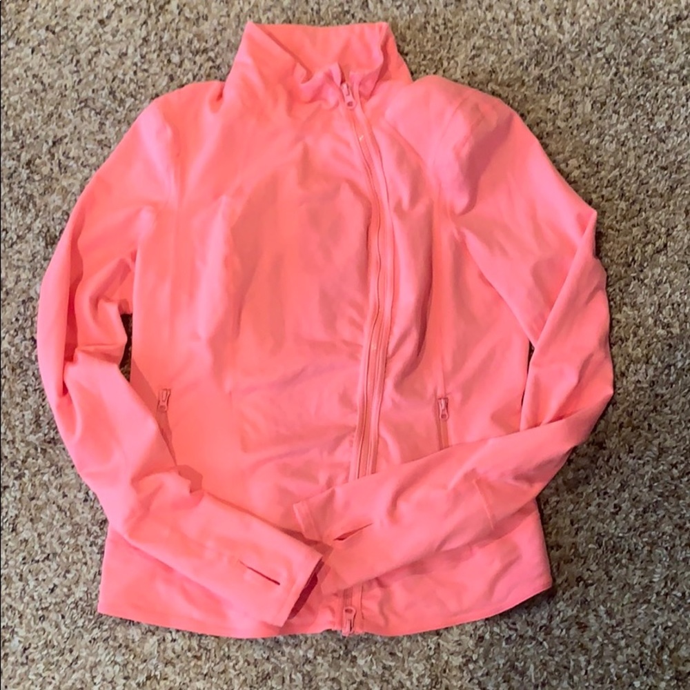 Zella asymmetrical zipper workout jacket
